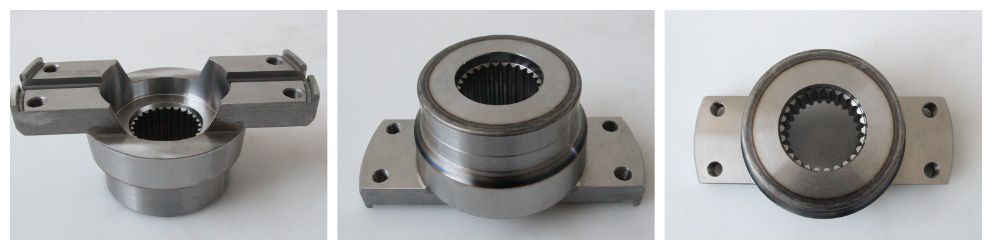 Фасонные фланцы с внутренними шлицами и торцевыми шпоночными пазами