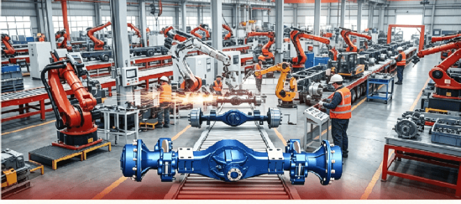 Непрерывное производство во время первомайских праздников!Shandong Lutong-высококачественный производитель ведущих мостов в Китае, имеющий достаточный складской запас, искренне приглашает к сотрудничеству